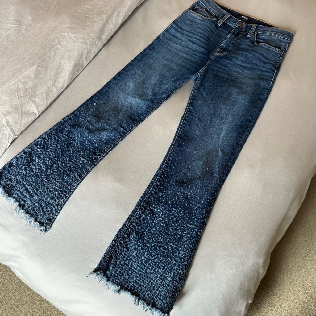 Hudson Cropped Flare Jeans